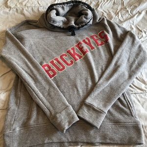 Victoria Secret Pink Ohio State Cowl Neck Sweatshirt